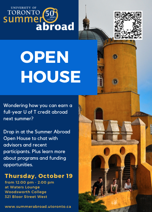 Open House 2023 Poster