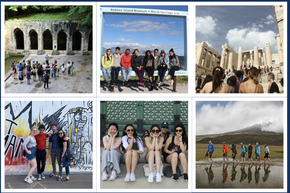 Summer Abroad Collage