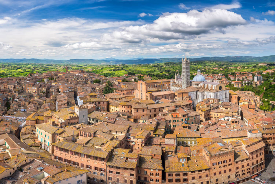 View of Siena.
