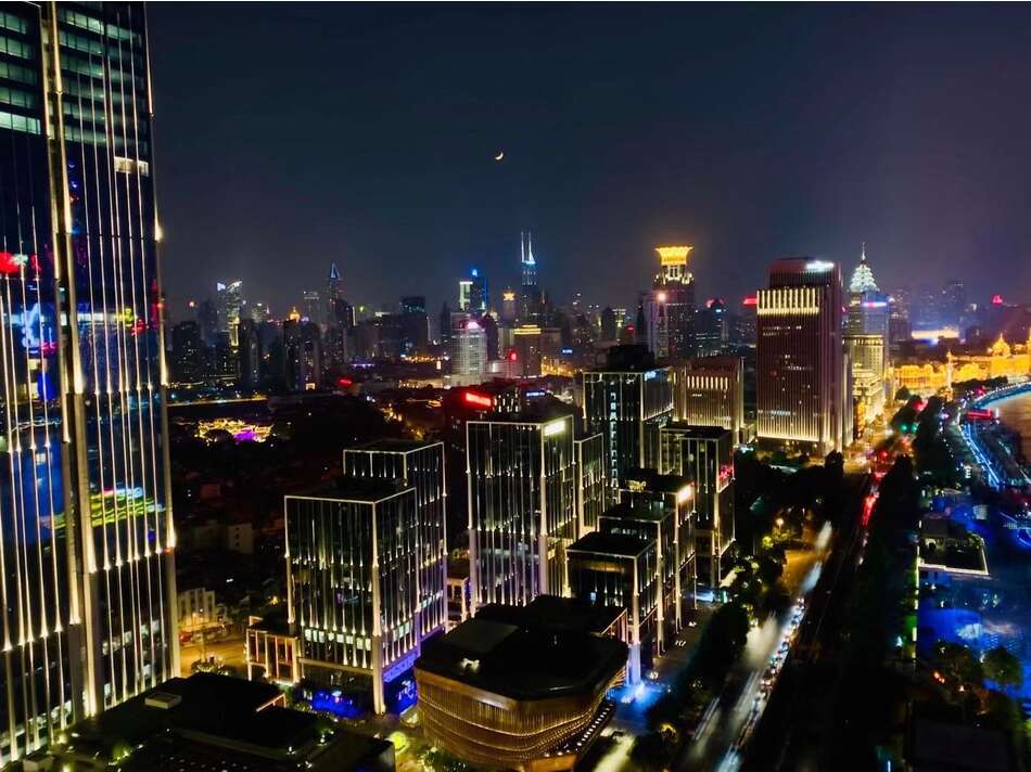 Night view of the Bund, Shanghai