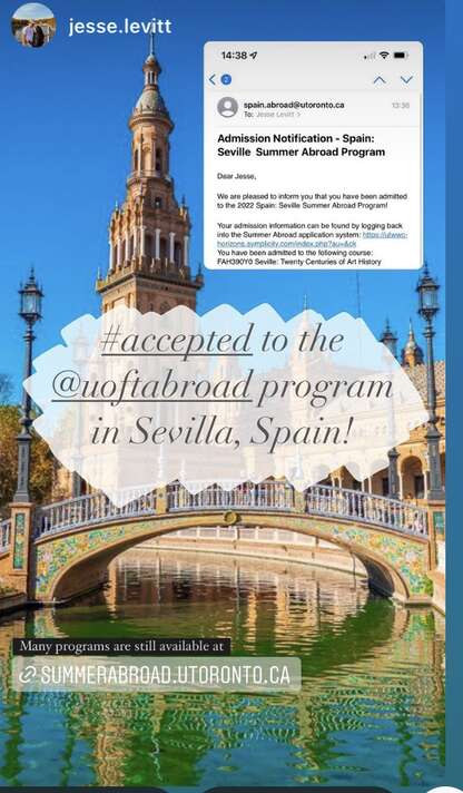 Jesse Spain Admission Story