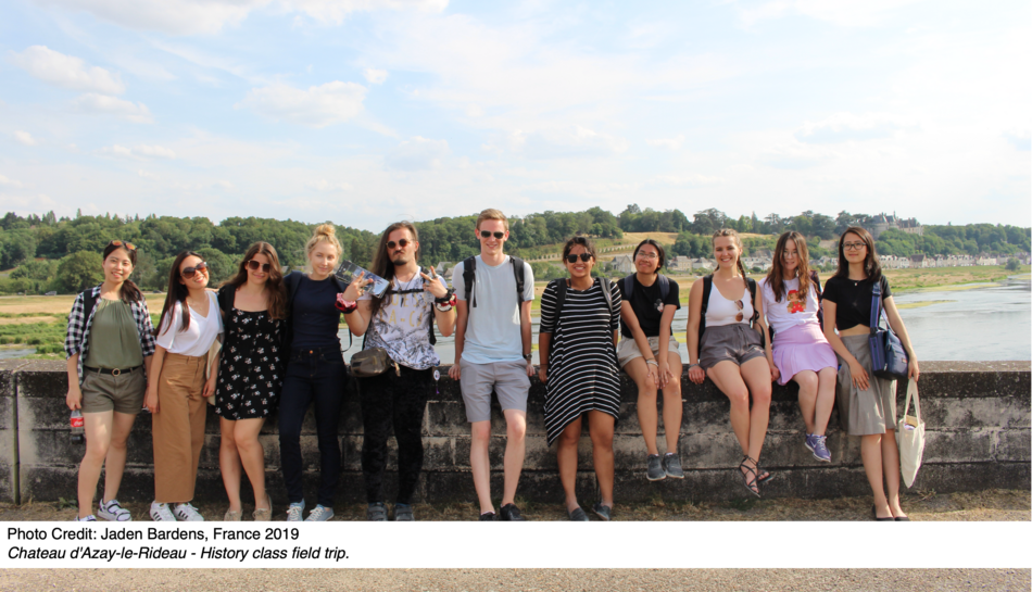 Chateau d'Azay-le-Rideau - History class field trip.