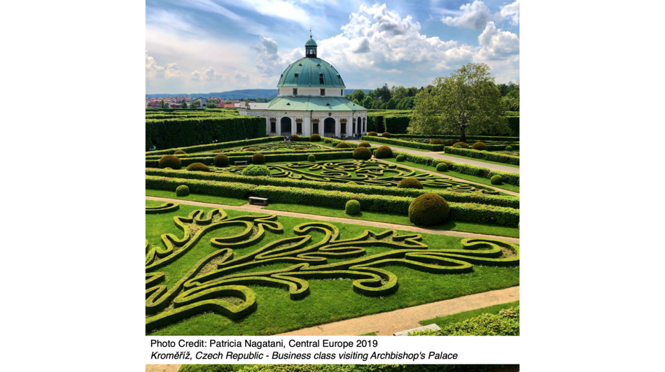 Kroměříž, Czech Republic - Business class visiting Archbishop's Palace