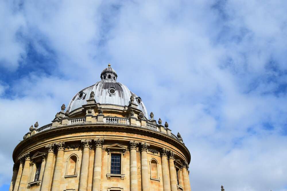 Radcliffe Camera in Oxford, England.