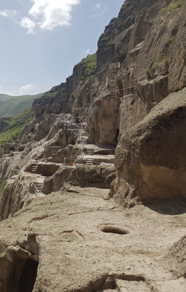View of archaeological site