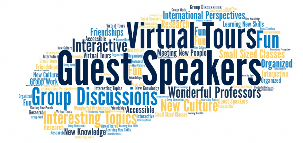 Word Art for 2021 Virtual Programs